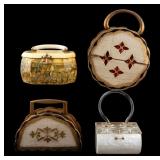 Royal London, Anton Pieck, & Lucite Box Purses Royal London, Anton Pieck, & Lucite Box Purses