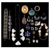 Swarovski, 14K GF Bracelet, Sterling Brooch & More Swarovski, 14K GF Bracelet, Sterling Brooch & More