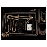 Monet, 1928, & Other Gold Tone Jewelry Monet, 1928, & Other Gold Tone Jewelry