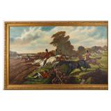 Oil Painting after John Frederick Herring Sr Oil Painting after John Frederick Herring Sr