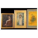 Portrait, Nude and Figural Paintings (3) Portrait, Nude and Figural Paintings (3)