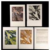 Dennis Freda Abstract Intaglio Prints (5) Dennis Freda Abstract Intaglio Prints (5)