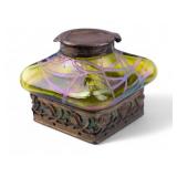 Art Nouveau Loetz-Kralik Inkwell Art Nouveau Loetz-Kralik Inkwell