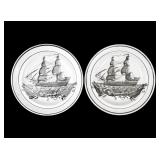 Dillwyn & Co Swansea Creamware Plates Dillwyn & Co Swansea Creamware Plates