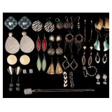 Rhinestone, Enamel, Bead, & More Earrings (24) Rhinestone, Enamel, Bead, & More Earrings (24)