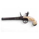 Liege Belgium Flintlock Pistol Reproduction Liege Belgium Flintlock Pistol Reproduction