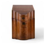 Chippendale Walnut Knife Box Chippendale Walnut Knife Box