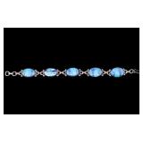 Sterling Silver Turquoise Bracelet Sterling Silver Turquoise Bracelet