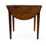 Italian Inlayed and Lacquered Table Italian Inlayed and Lacquered Table