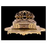 Bradley & Hubbard Bronze Arts and Crafts Inkwell Bradley & Hubbard Bronze Arts and Crafts Inkwell
