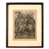 "Knight, Death, & the Devil" After Durer Engraving "Knight, Death, & the Devil" After Durer Engraving