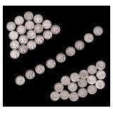Mercury Head & Roosevelt Silver Dimes (43)