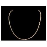 10K Gold Rope Necklace