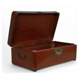 Early Korean Red Lacquered Chest