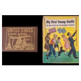 US Stamp Album & Uncirculated German 1920s Stamps