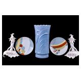 Abingdon Vase, Ardalt, and MoMa Plates