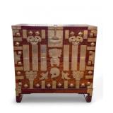 Late 19th/Early 20th C Korean Chest with Lock