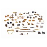 Swank, Hickok, & Other Cufflinks, Tie Tacks/Clips