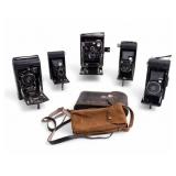 Early Kodak Folding Cameras (4) + German Folding