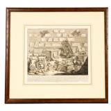 Etching After Giovanni Piranesi (IT 1720-1778)
