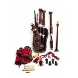 Roosebeck Highland Bagpipe (Full Size) w/ Supplies