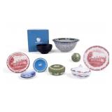 Wedgwood Black Basalt Bowl & Jasperware + More
