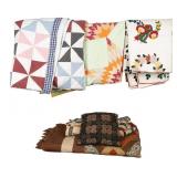 Hand and Machine Made Quilts