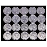 1964 Kennedy Half Dollars (20), Maybe Uncirculated