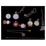Elgin, Waltham, NE GF & More Pocket Watches (6)