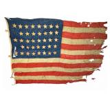 United States Flag w/ 38 Stars