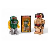 Vintage Monster Robot & Magic Mike Motorized Toys