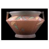 Roseville Futura Red Large Jardiniere