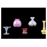 Miniature Blown Glass Vases (5)