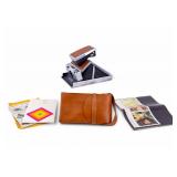 Polaroid SX-70 Land Camera w/ Case and Books
