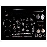 Mexico, Siam, & Other Sterling Silver Jewelry