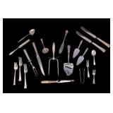 Sterling Silver Forks, Knives, & Other Utensils