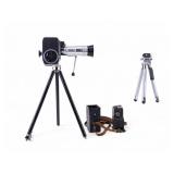 Bolex Paillard and Univex 8mm Movie Cameras