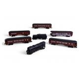 Lionel Pre-War 681 Steamer, Tender, 5 More Cars
