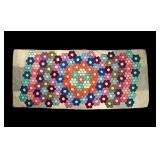 Honeycomb Hook Rug c 1940