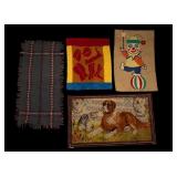 Vintage Throw Rugs and Wall Hangings