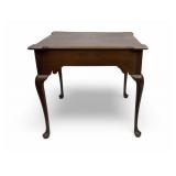 Antique Style Mahogany Card Table / Gaming Table