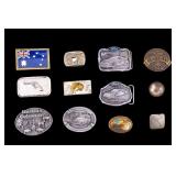Ford Elliot & Martin, Vintage Belt Buckles (12)