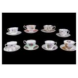 Fine English Bone China Tea Cup and Saucer Sets