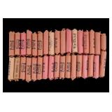 Vintage Penny Rolls of 50 (33.5 Total)