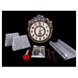 Lionel Clock &Train Trestle Accessories