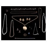 14K Gold and Gem Stone Ring & Costume Jewelry