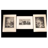 C. Holloway (UK 1838-1897) & Dupont Engraving (3)