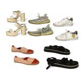Designer and Adidas Shoes, Various Sizes