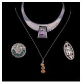 Mexican and Southwest Sterling Jewelry (4)