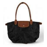 Longchamp Tote Bag with Leather Trim